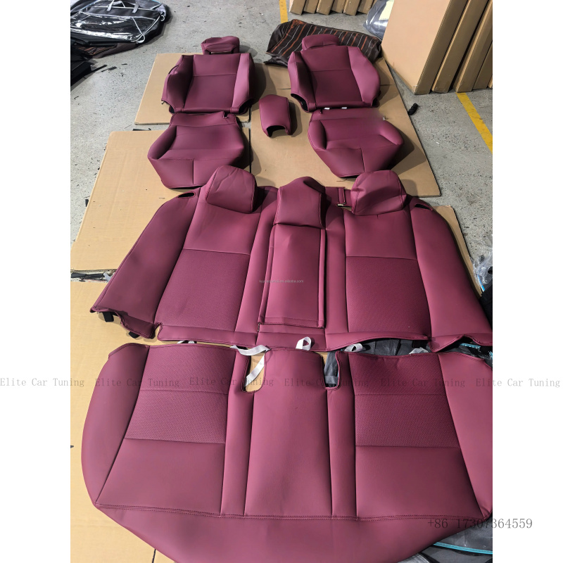 Universelle Deluxe PU Luxus-Vi – Leather Car Seat Covers Full Set Universal Bewertung und Preis