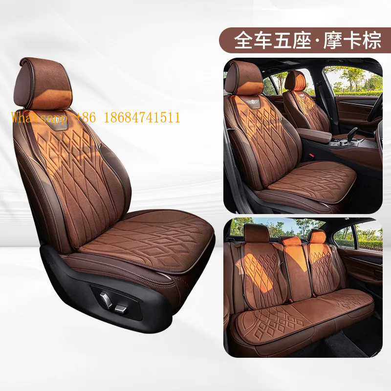 Premium Weiche Wildleder-Autos – Leather Car Seat Covers Full Set Universal Bewertung und Preis