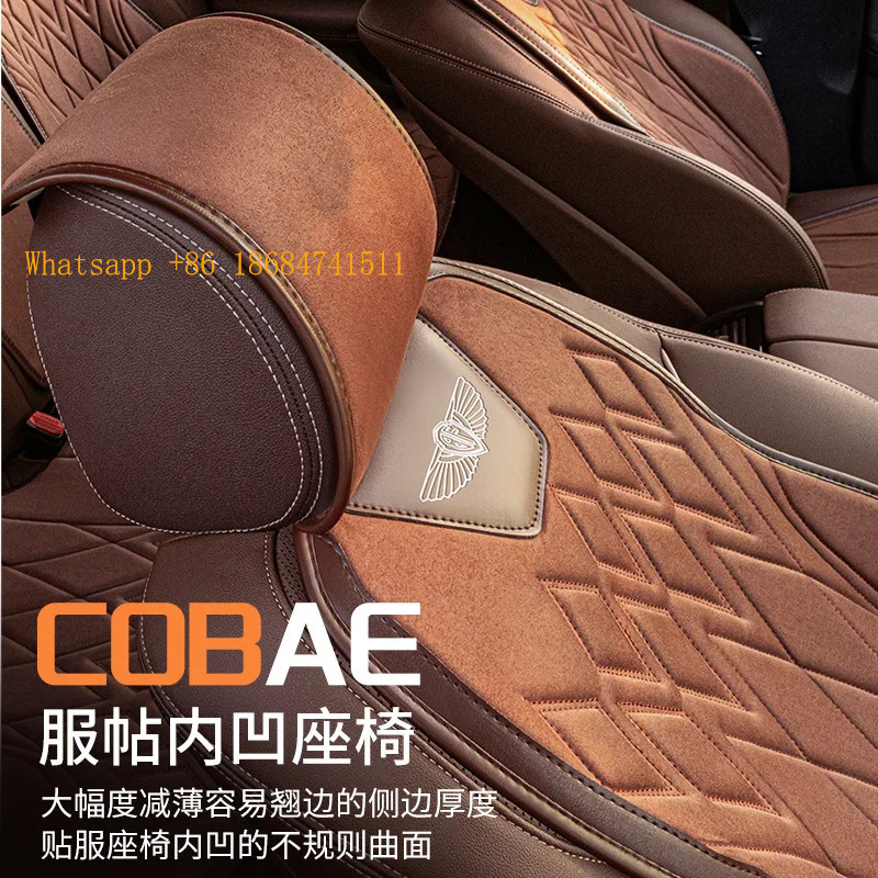 Premium Weiche Wildleder-Autos – Leather Car Seat Covers Full Set Universal Bewertung und Preis
