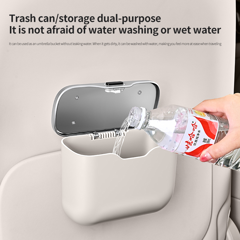 Auto-Mülleimer mit kreativem D – Waterproof Car Trash Can With Lid Bewertung und Preis